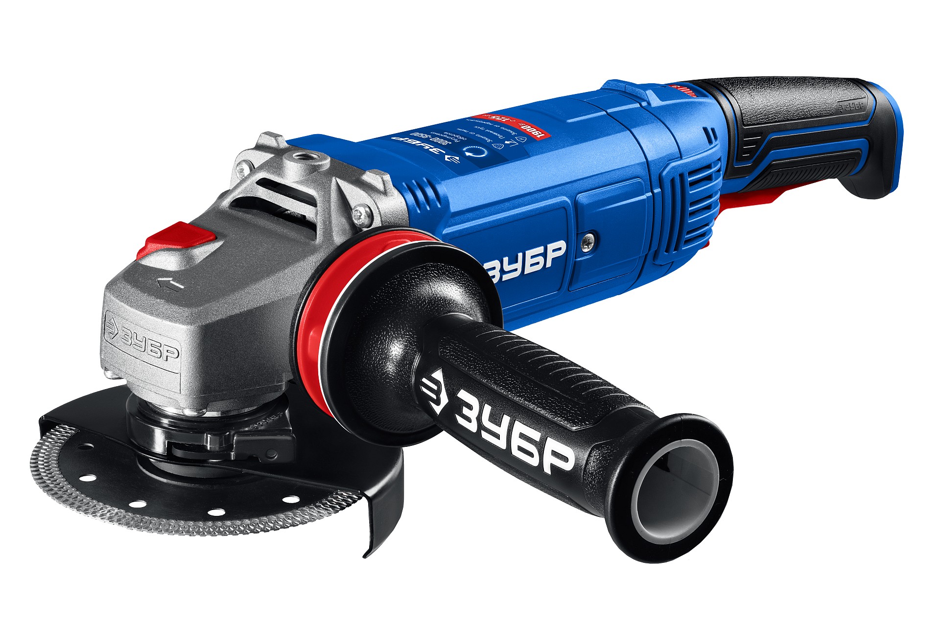 Угловая шлифовальная машина 125 мм, 1900 Вт, регулировка оборотов, фланец, МИГ, Профессионал