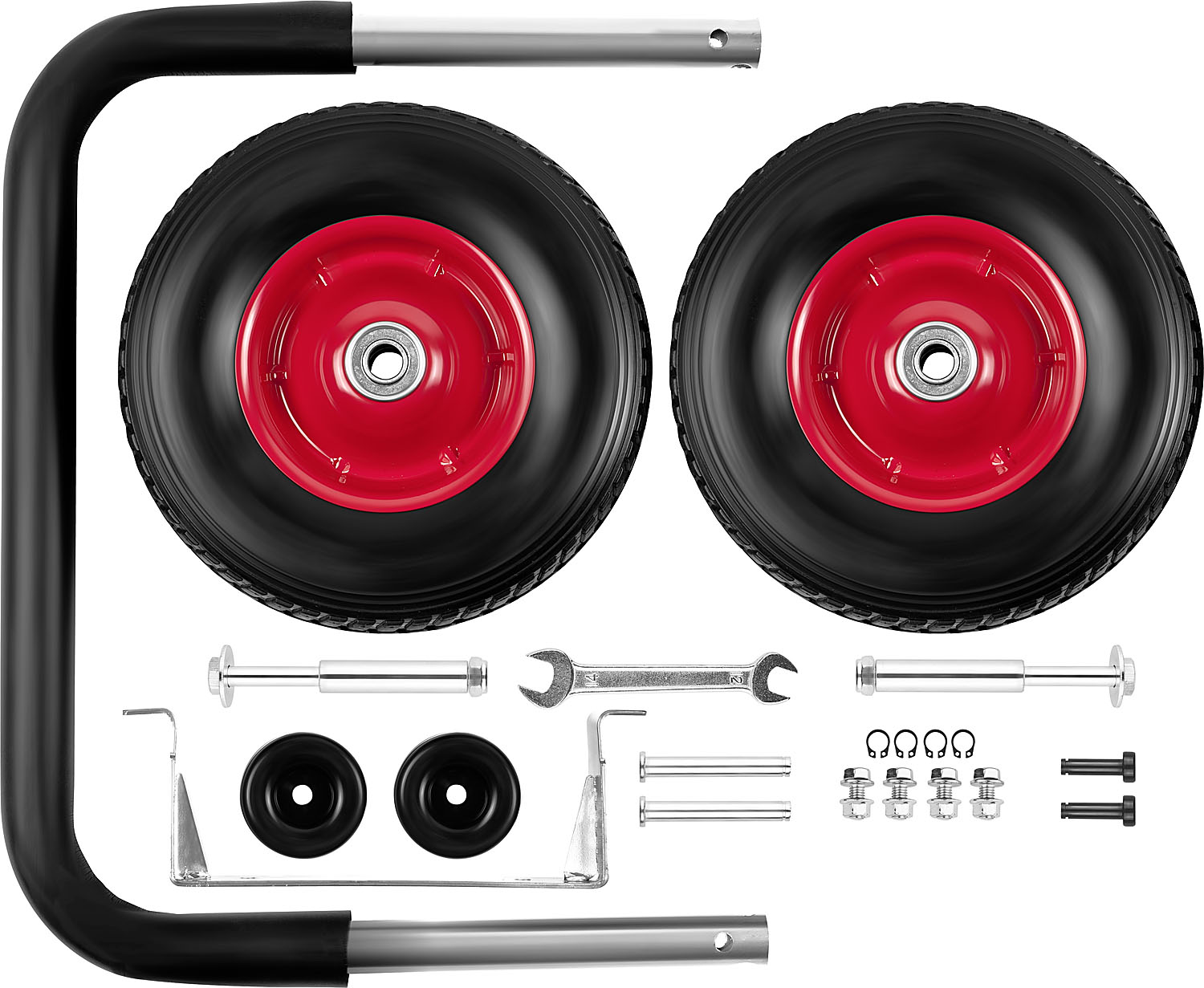 Набор колес + рукоятка, для генераторов мощностью свыше 4000 Вт