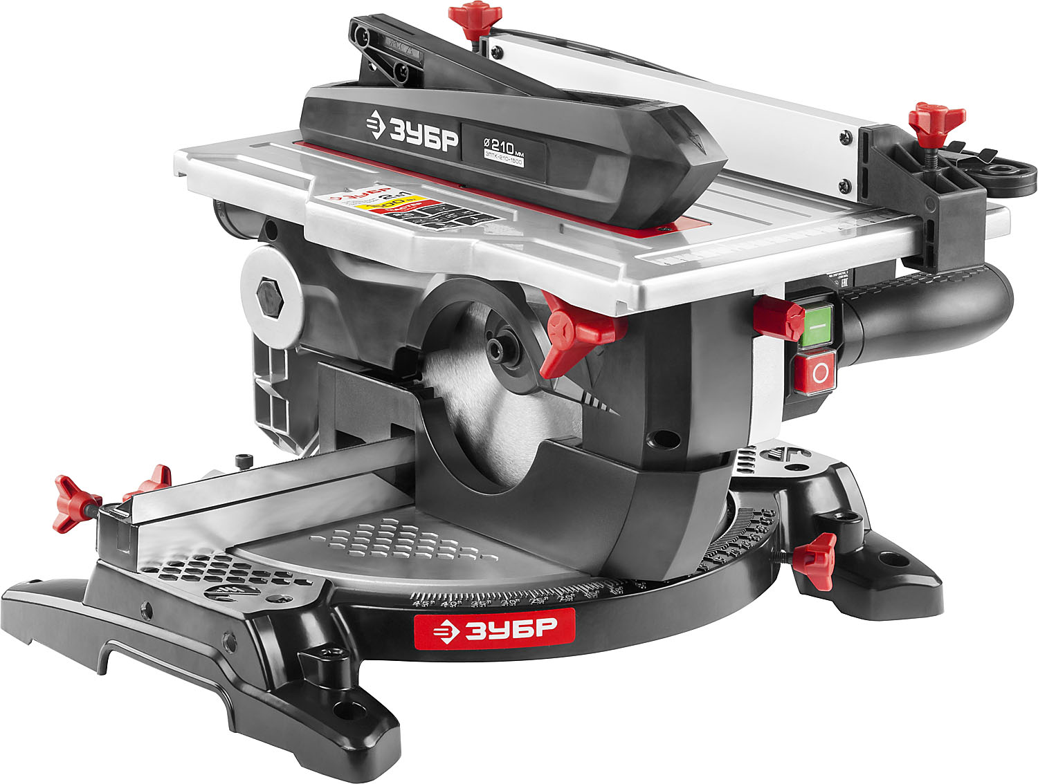 Пила торцовочная комбинированная, d 210x30 мм, 1500 Вт