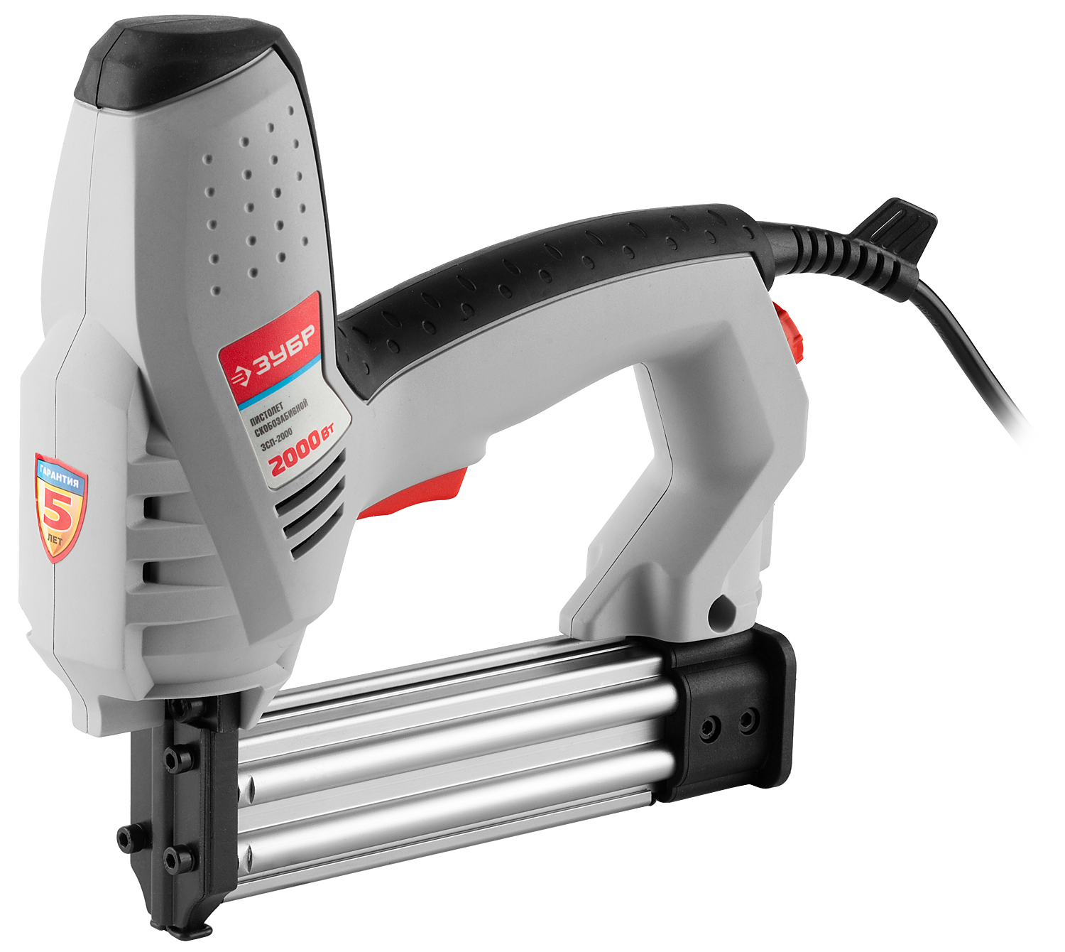 Пистолет скобозабивной (степлер), скоба: 15-25 мм, гвоздь: 15-30 мм, 2000 Вт