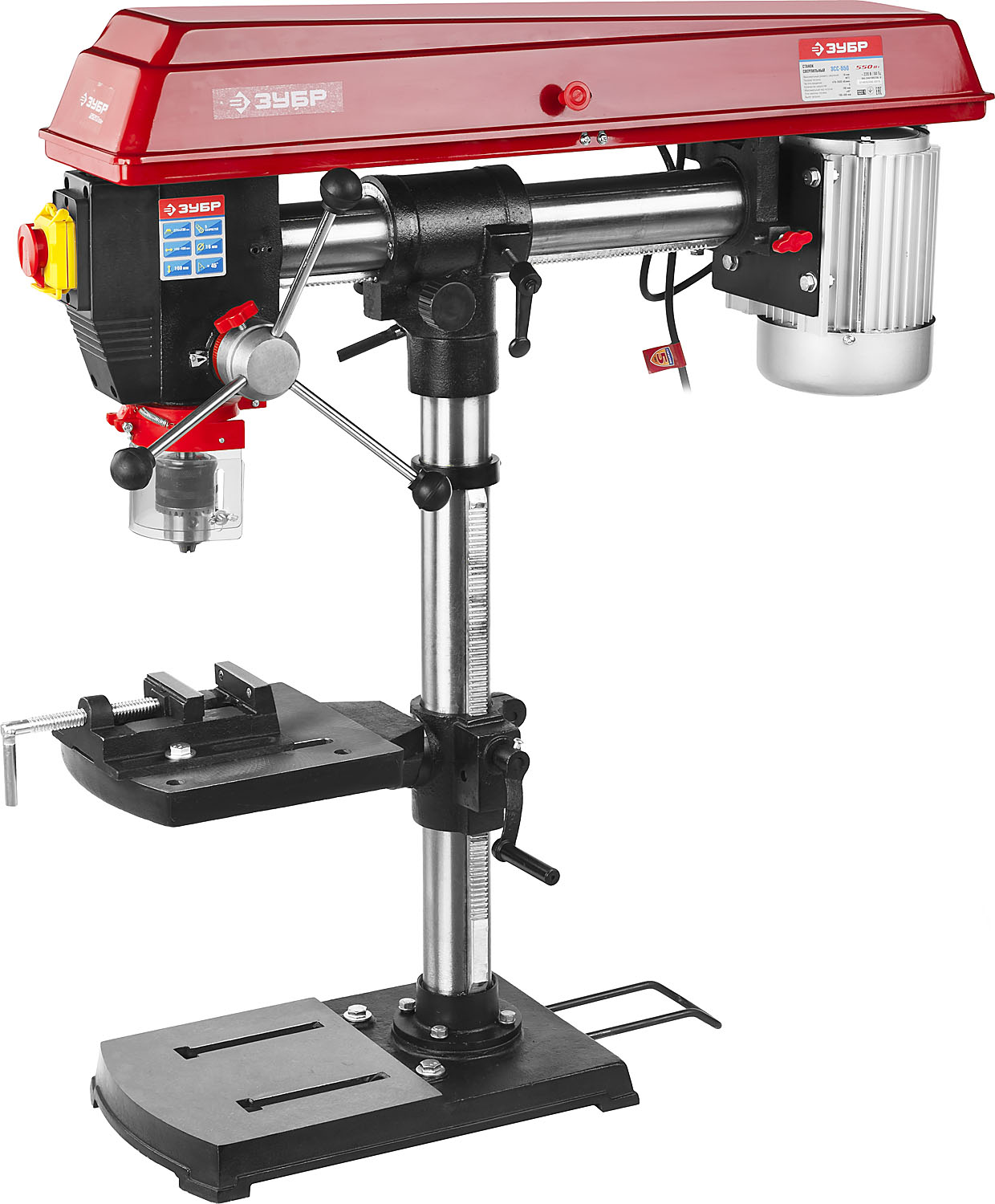 Радиально-сверлильный станок, 550 Вт, 16 мм