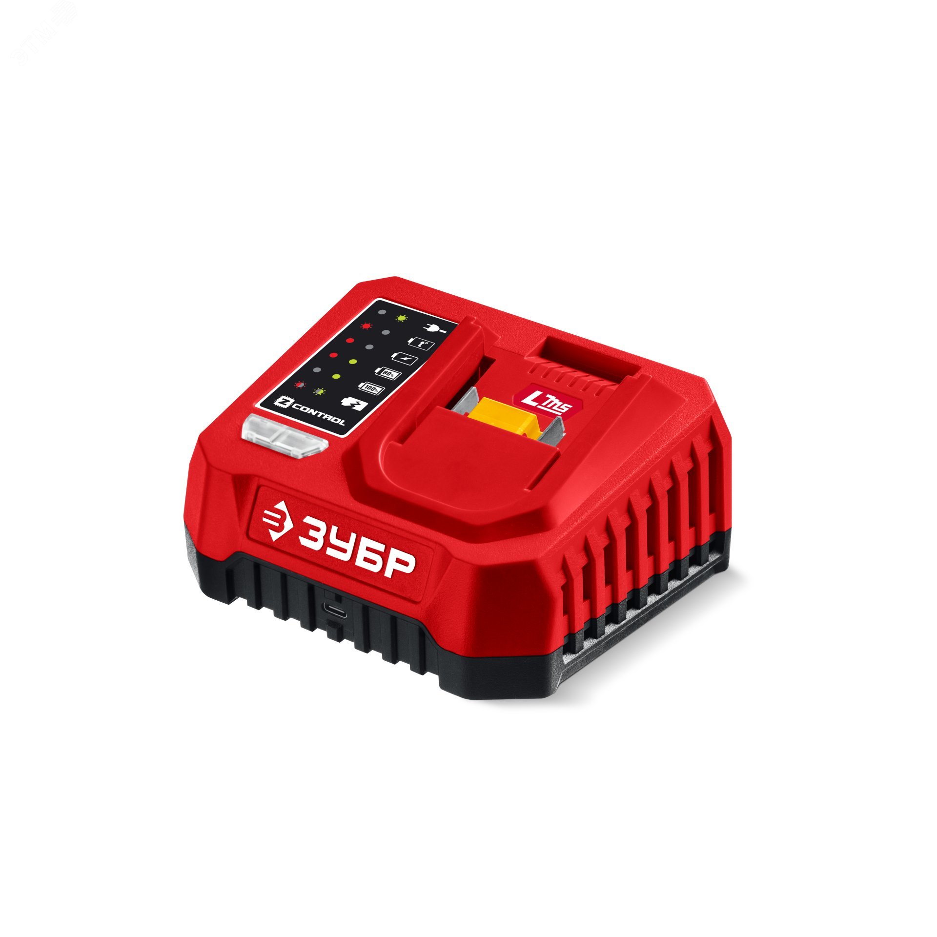 Изображение товара Зарядное устройство для LMS АКБ БЗУ-20-1 20 В 1 порт 3 А ЗУБР