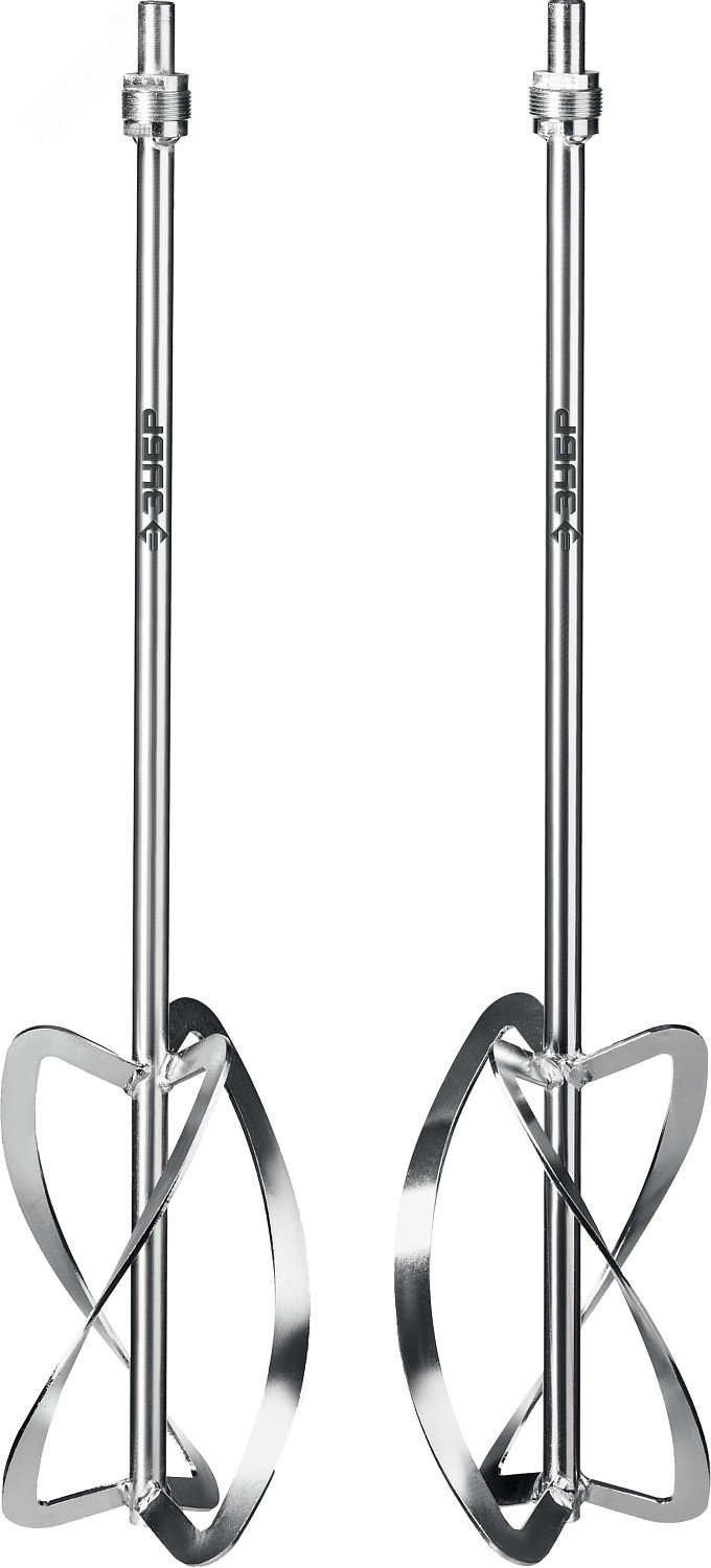 Изображение товара Комплект насадок-миксеров ''сверху-вниз'' для легких растворов , 2 шт d 220 мм, М27 (набор)