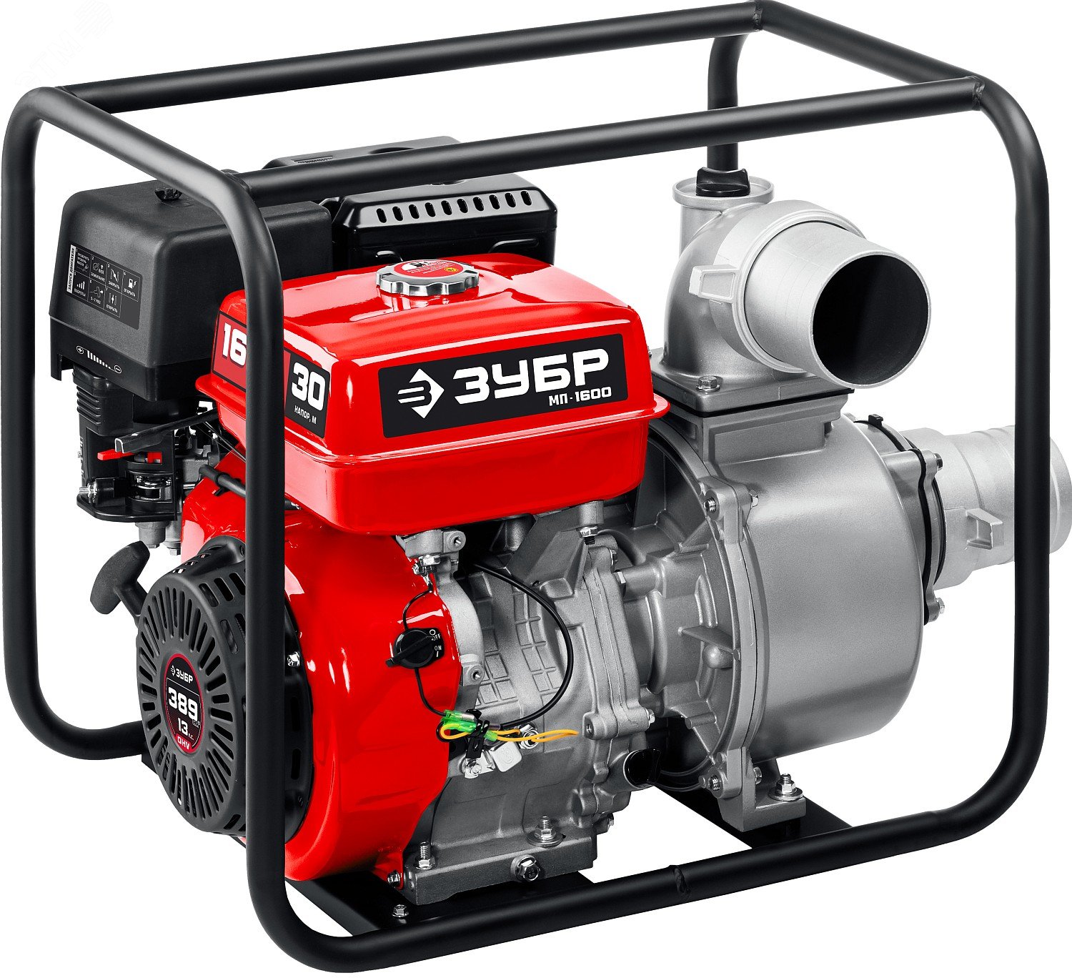 Изображение товара Мотопомпа бензиновая МП-1600 ЗУБР 1600 л/мин for water pumping firefighting