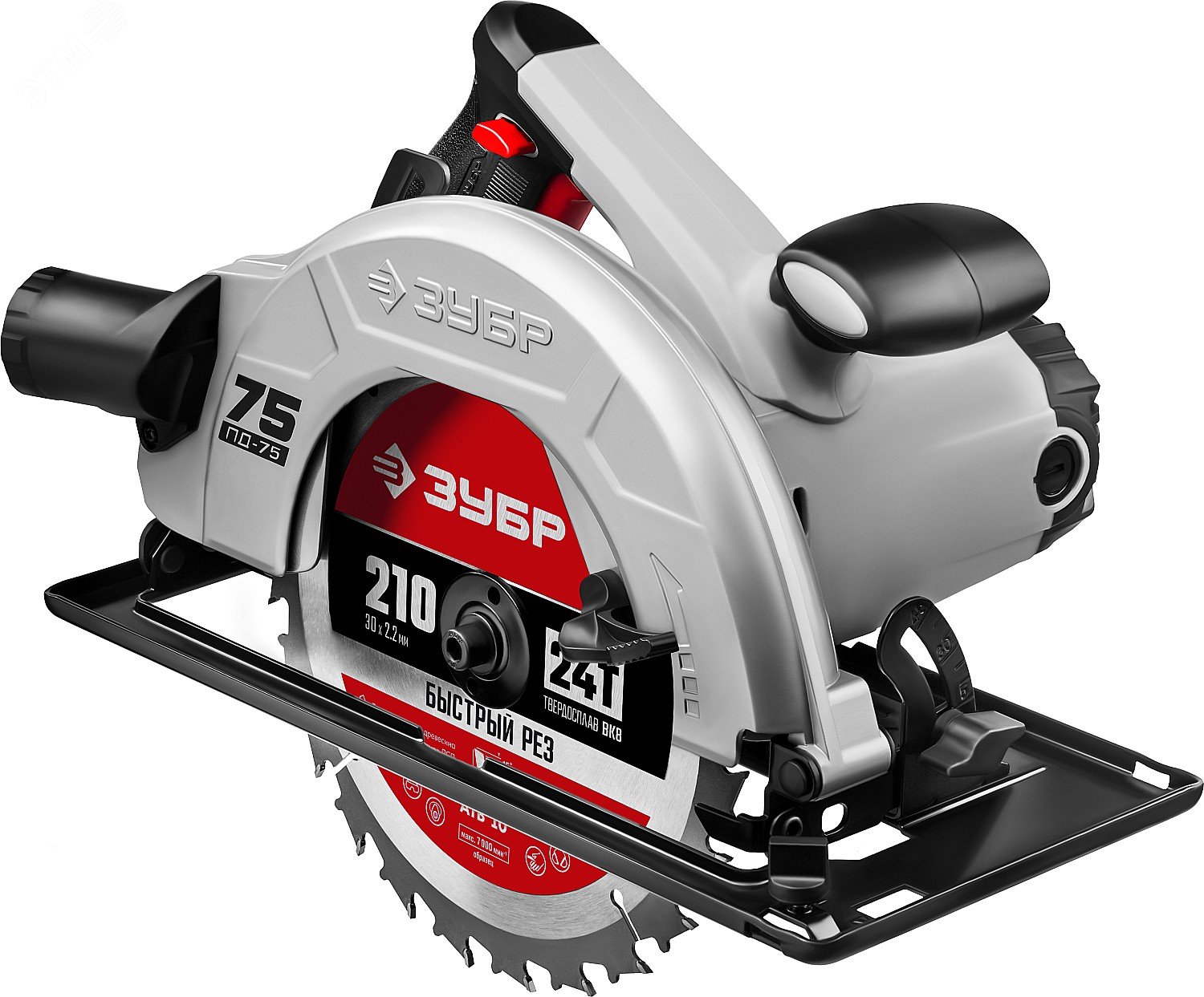 Изображение товара Пила дисковая, диск 210 мм, 2000 Вт (шт)