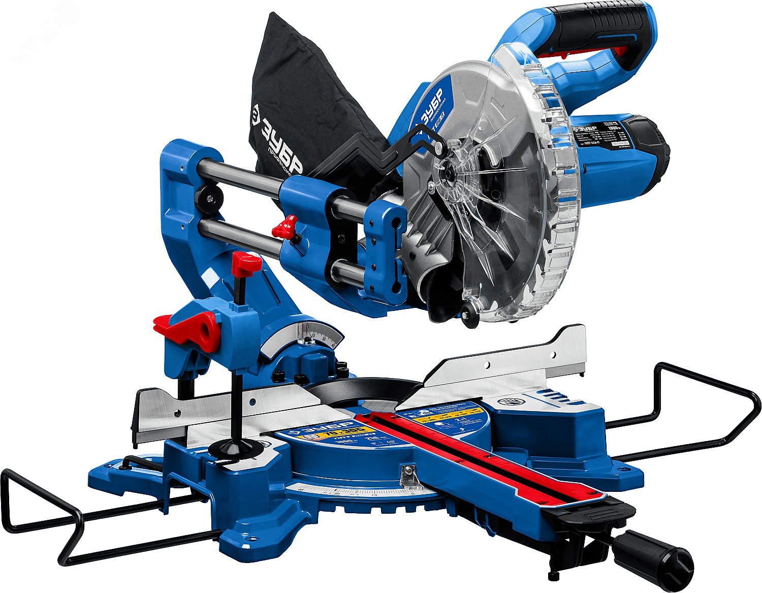 Изображение товара Пила торцовочная с протяжкой, d 216x30 мм, 1800 Вт, Профессионал (шт)