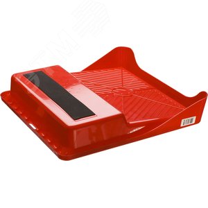 Ванночка малярная пластмассовая, для валиков до 270 мм, 360х360мм, 1,3л - фото 2