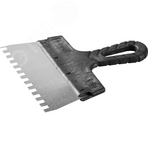 Изображение товара Шпатель ''Мастер'' ФАСАДНЫЙ, нержавеющее полотно, 200мм, зуб 8х8мм (шт)