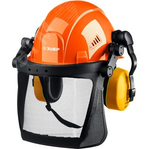 Изображение товара Защитная каска ТРИАДА наушники SNR=27дБ, сетчатый экран 190х339мм, в комплекте с наушниками и защитным экраном (шт)