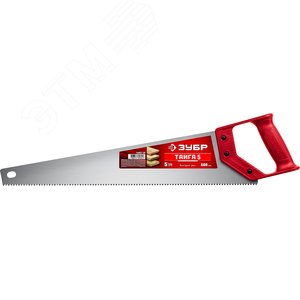 Изображение товара Ножовка для быстрого реза ''ТАЙГА-5'' 500 мм, 5 TPI, быстрый рез поперек волокон, для крупных и средних заготовок (шт)