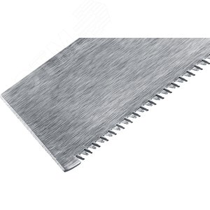 Ножовка универсальная (пила) Молния 15 ЭКСПЕРТ 250 мм, 15 TPI, 3D зуб, пиление ''на себя'' для точных работ по фанере, пластику, ламинату - фото 2