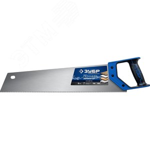 Ножовка по дереву (пила) Молния-ЛАМИНАТОР 500 мм, 11TPI, 3D зуб, для ламинир, деревянных, пластиковых панелей, подоконников и труб - фото 1