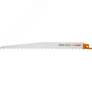 Полотно ''ЭКСПЕРТ'' S1111K для сабельн эл. ножовки Cr-V, быстрый, грубый распил тверд и мягкой древесины, 210/8,5мм