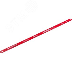 Гибкое полотно по металлу 24 TPI, универсальный рез, 300 мм, высокоуглеродистая сталь, 10 шт, МАСТЕР-24 - фото 2