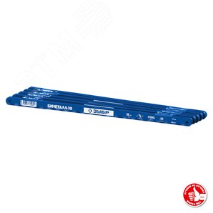 Полотно биметаллическое по металлу 18 TPI, быстрый рез, 300 мм, высококачественная быстрорежущая сталь Р6М5, 1 шт, Профессионал - фото 3