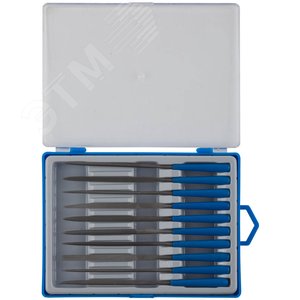 Изображение товара Набор надфилей 10 шт 140 мм, в боксе (шт)