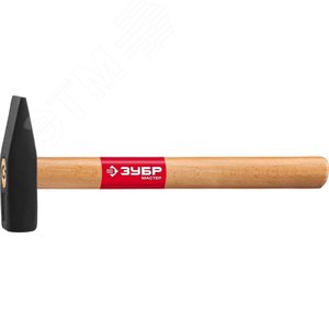 Изображение товара Молоток слесарный с деревянной рукояткой 500 г (шт)
