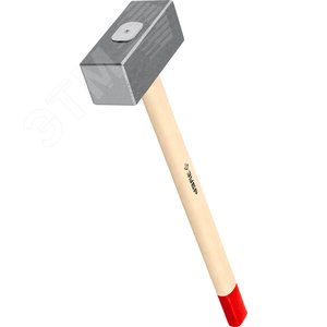 Кованая кувалда 8 кг, деревянная рукоятка 750 мм - фото 1