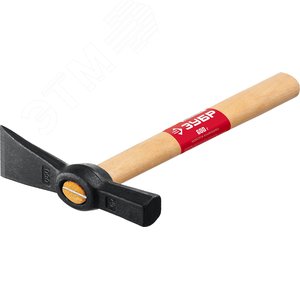 Молоток каменщика с деревянной рукояткой, 600 г - фото 2