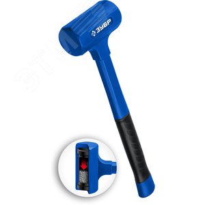 Изображение товара Молоток безинерционный облитый эластомером БМО 450 г 42 мм (шт)