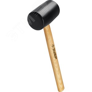 Изображение товара Киянка чёрная резиновая 680 г (шт)