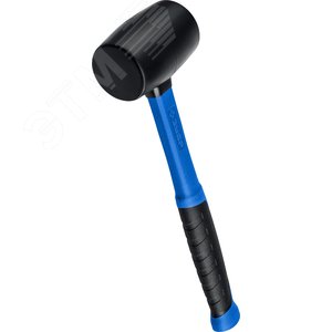 Киянка черная резиновая Профессионал 450 г - фото 1