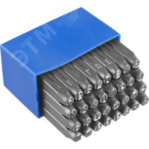 Клейма буквенные кириллица, шрифт 8мм - фото 3