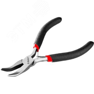 Тонкогубцы мини изогнутые 120 мм Стандарт - фото 1