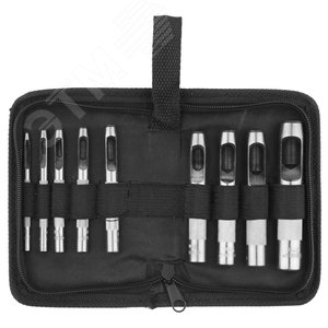 Изображение товара Набор Пробойники для кожи ''Мастер'', 2-13мм, 9шт (набор)