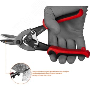 Ножницы правые по металлу, 250 мм - фото 3