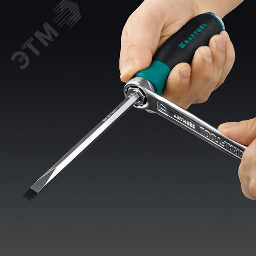 Набор ударных отверток 13 шт, сквозной стержень Cr-Mo IMPACT - фото 4