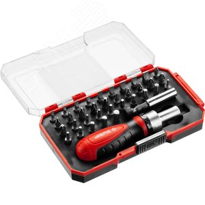 Компакт-37 набор: реверсивная отвертка с насадками 37 шт - фото 2