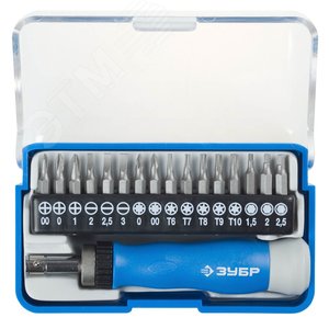 Отвертка Т-17 реверсивная для точных работ 17 предм., - фото 1
