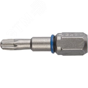 Изображение товара Биты ''ЭКСПЕРТ'' торсионные кованые, обточенные, хромомолибденовая сталь, тип хвостовика C 1/4'', T25, 25мм, 2шт (упак)