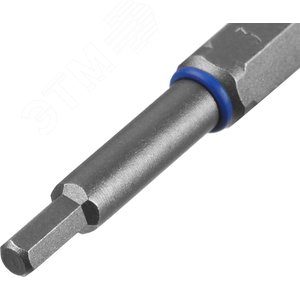 Биты ''Профессионал'' торсионные кованые, обточенные, хромомолибденовая сталь, HEX3, 2шт - фото 2