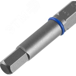 Биты ''Профессионал'' торсионные кованые, обточенные, хромомолибденовая сталь, HEX5, 2шт - фото 2