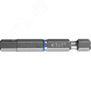 Биты ''Профессионал'' торсионные кованые, обточенные, хромомолибденовая сталь, HEX6, 2шт - фото 1