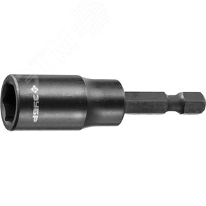 Бита ударная с торцевой головкой удлиненная, 10 мм, 60 мм - фото 2