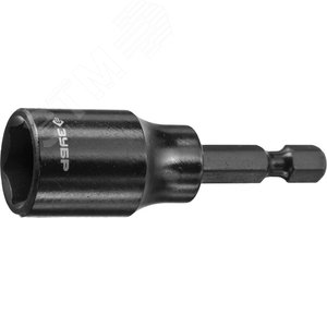 Бита ударная с торцевой головкой удлиненная, 13 мм, 60 мм - фото 2