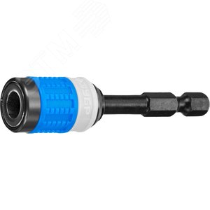 Адаптер ударный для бит с мех. фиксатором, 60 мм, - фото 2