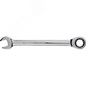 Ключ гаечный комбинированный трещоточный 16 мм - фото 1