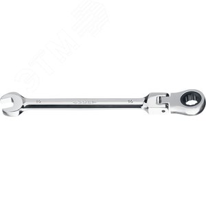 Ключ гаечный комбинированный трещоточный шарнирный 10 мм