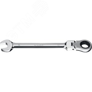 Ключ гаечный комбинированный трещоточный шарнирный 17 мм