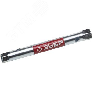 Изображение товара Ключ торцовый ''Мастер'', трубчатый двухсторонний, прямой, 8х10мм (шт)