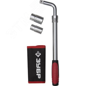 Изображение товара Ключ баллоный ''Мастер'' телескопический, с торцовыми головками, 17/19мм, 21/23мм (шт)