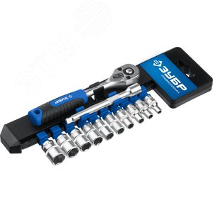 Набор торцевых головок Профессионал ТМ-12 12 предметов 1/4'' - фото 1