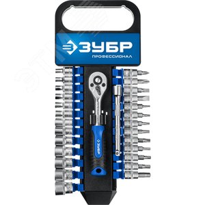 Набор торцовых головок Профессионал ТМ-28 28 предметов 1/4'' - фото 2