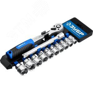 Набор торцовых головок профессионал ТС-12 12 предметов 3/8'' - фото 1