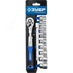 Набор торцовых головок профессионал ТС-12 12 предметов 3/8'' - фото 2