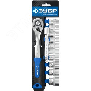 Набор торцовых головок Профессионал ТБ-12 12 предметов 1/2'' - фото 2